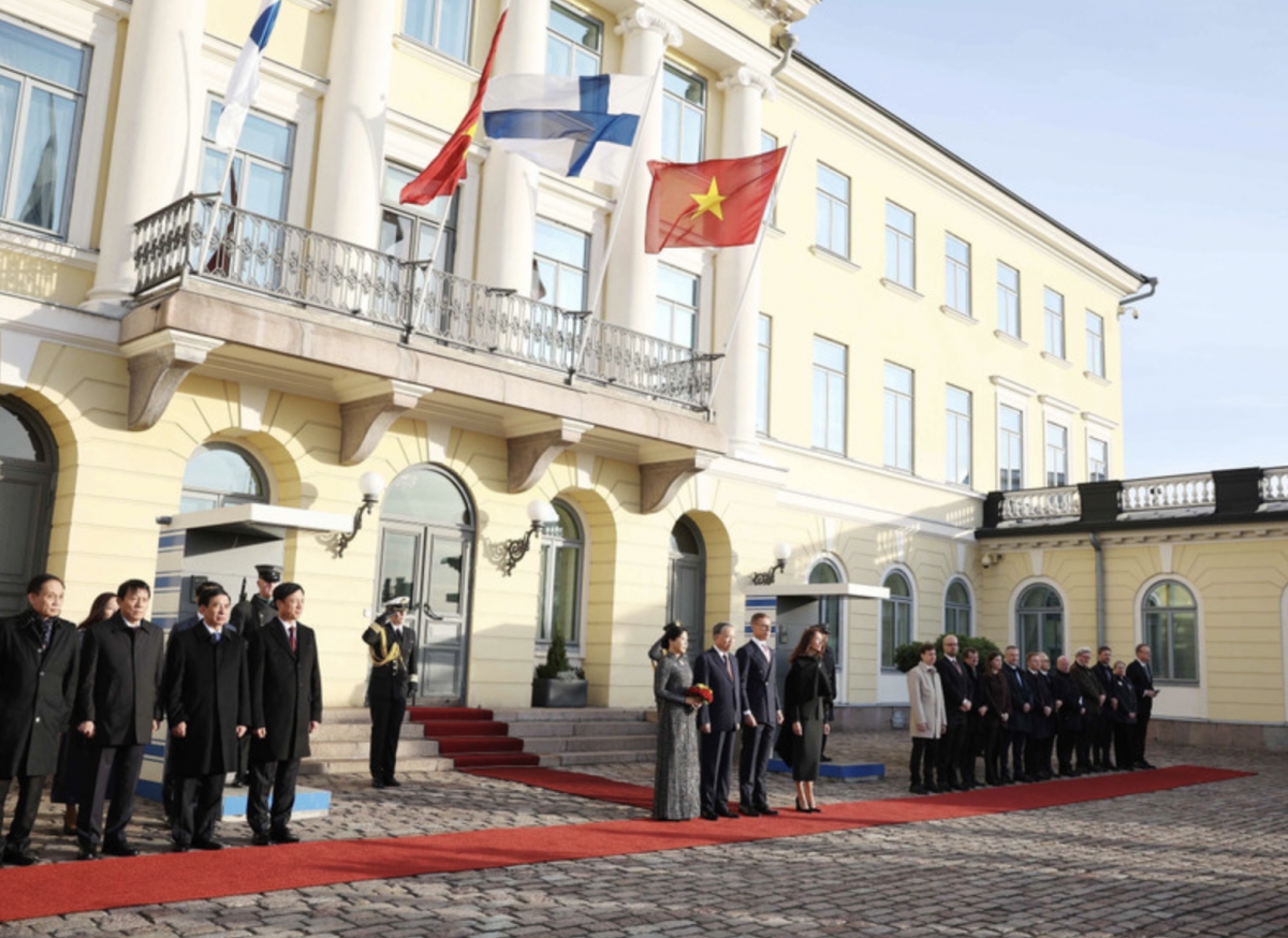 Vietnam, Finland issue joint statement on establishing strategic partnership